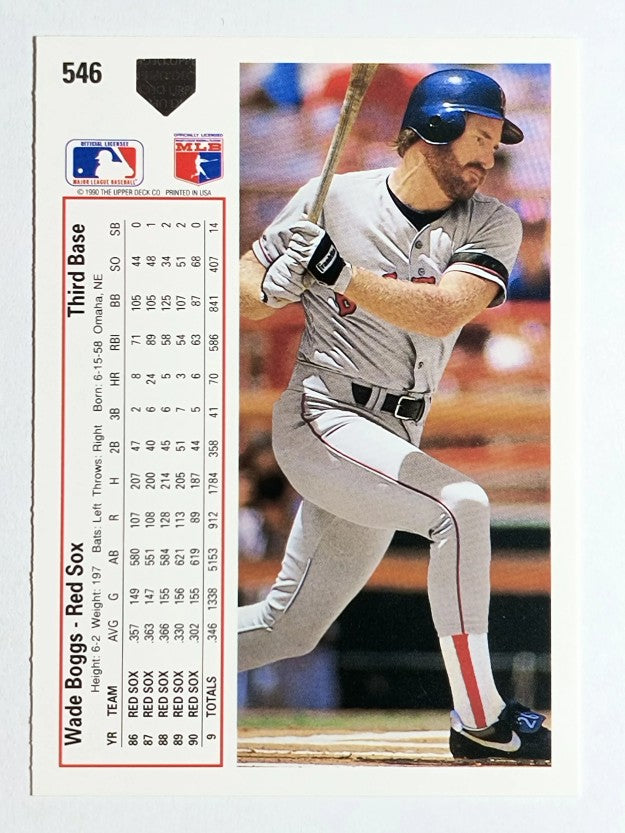 1991 Upper Deck #546 Wade Boggs