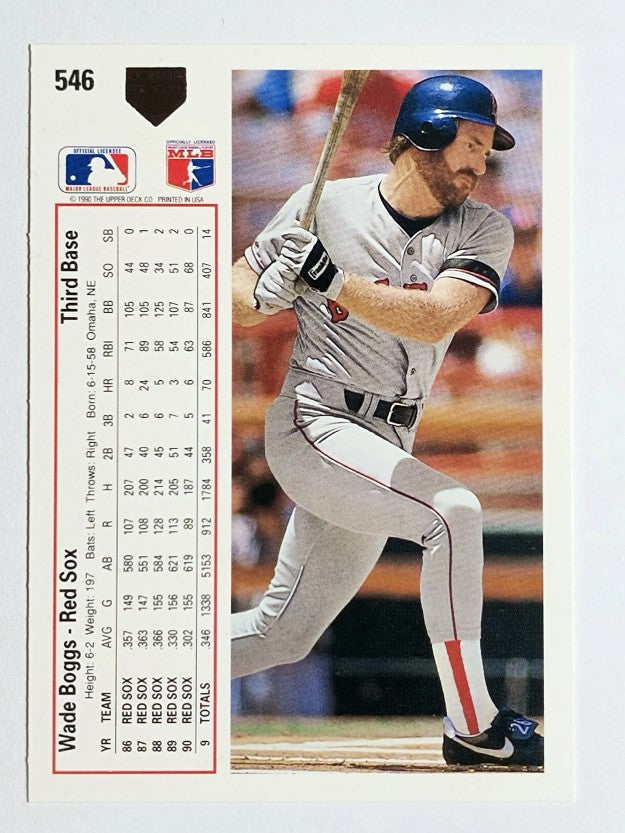 1991 Upper Deck #546 Wade Boggs