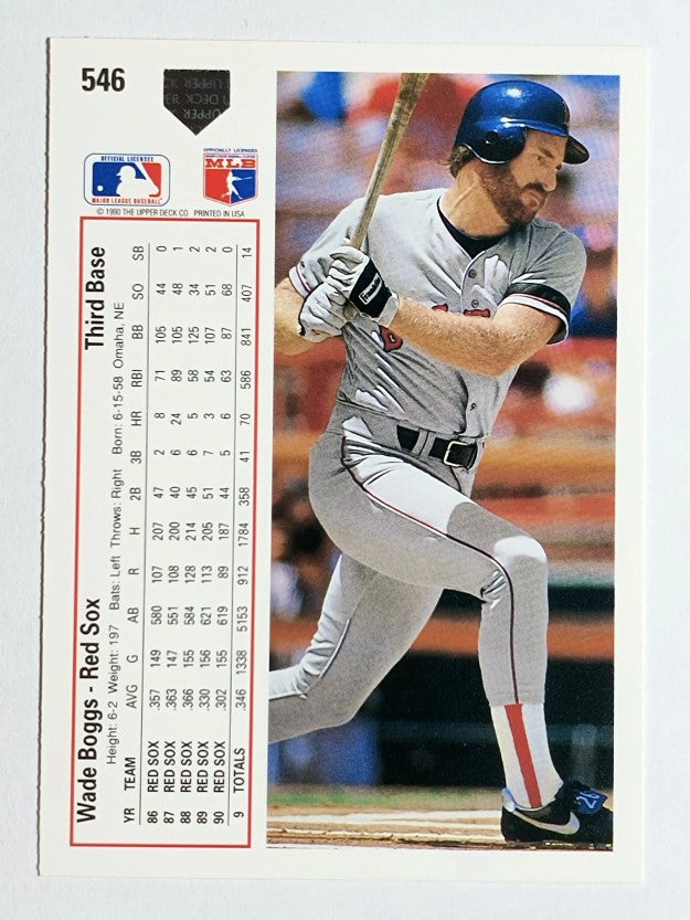 1991 Upper Deck #546 Wade Boggs