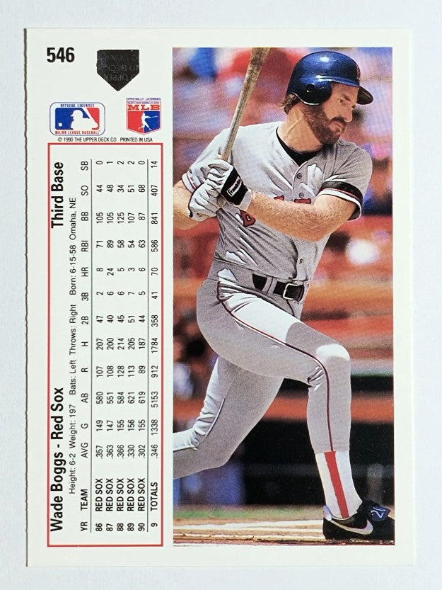 1991 Upper Deck #546 Wade Boggs