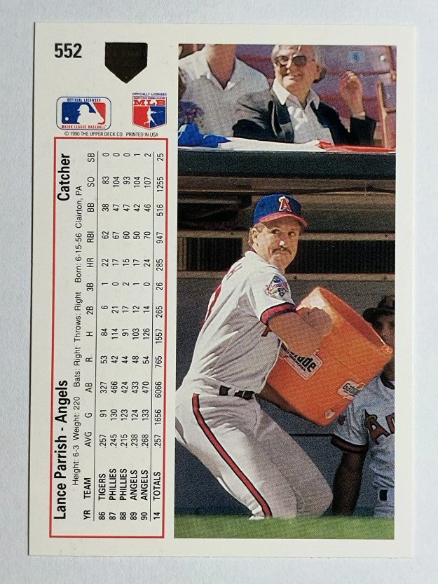 1991 Upper Deck #552 Lance Parrish