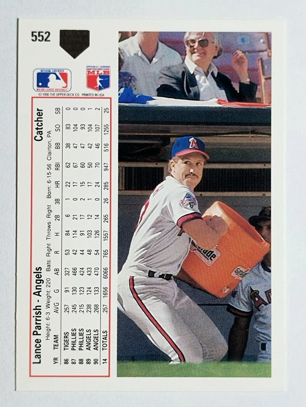 1991 Upper Deck #552 Lance Parrish