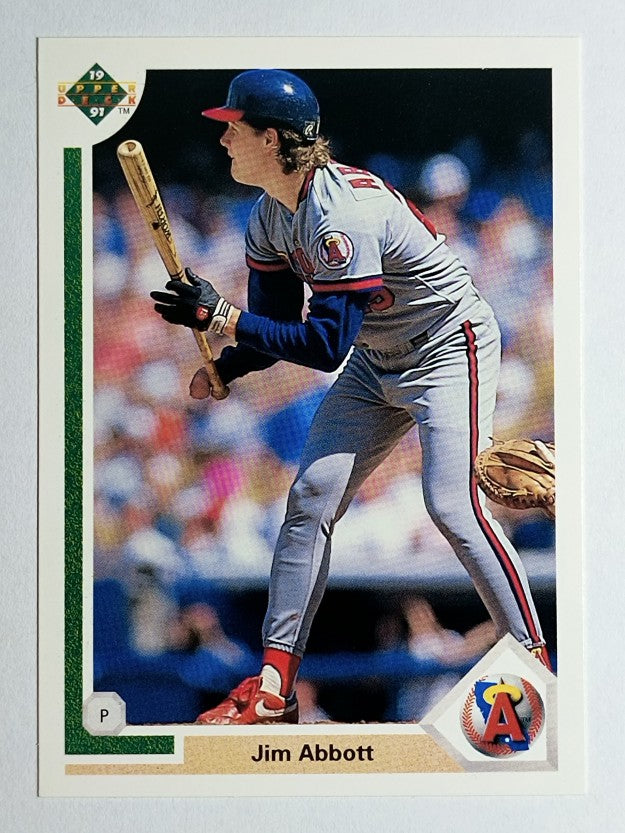 1991 Upper Deck #554 Jim Abbott
