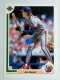 1991 Upper Deck #554 Jim Abbott