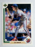 1991 Upper Deck #554 Jim Abbott