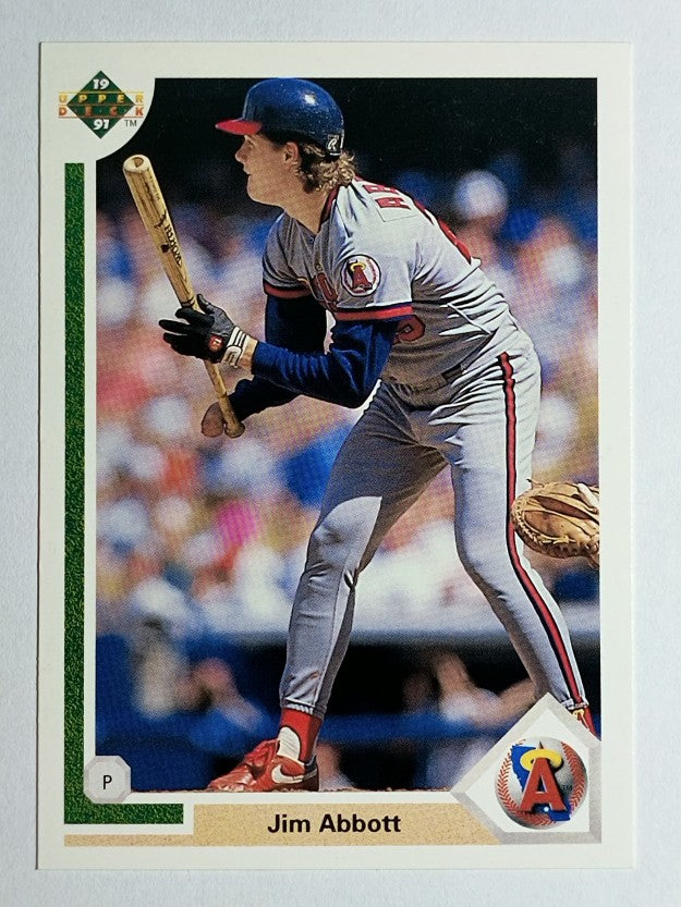 1991 Upper Deck #554 Jim Abbott