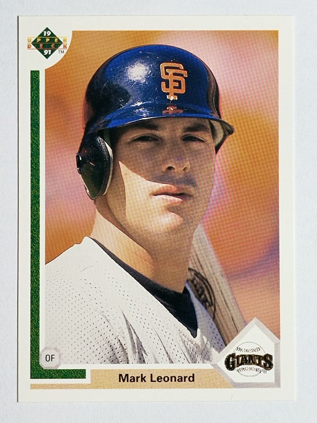 1991 Upper Deck #557 Mark Leonard RC