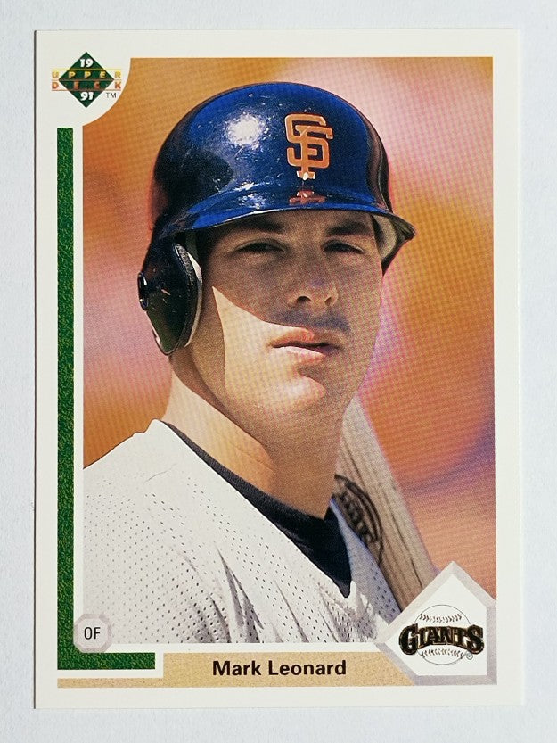 1991 Upper Deck #557 Mark Leonard RC