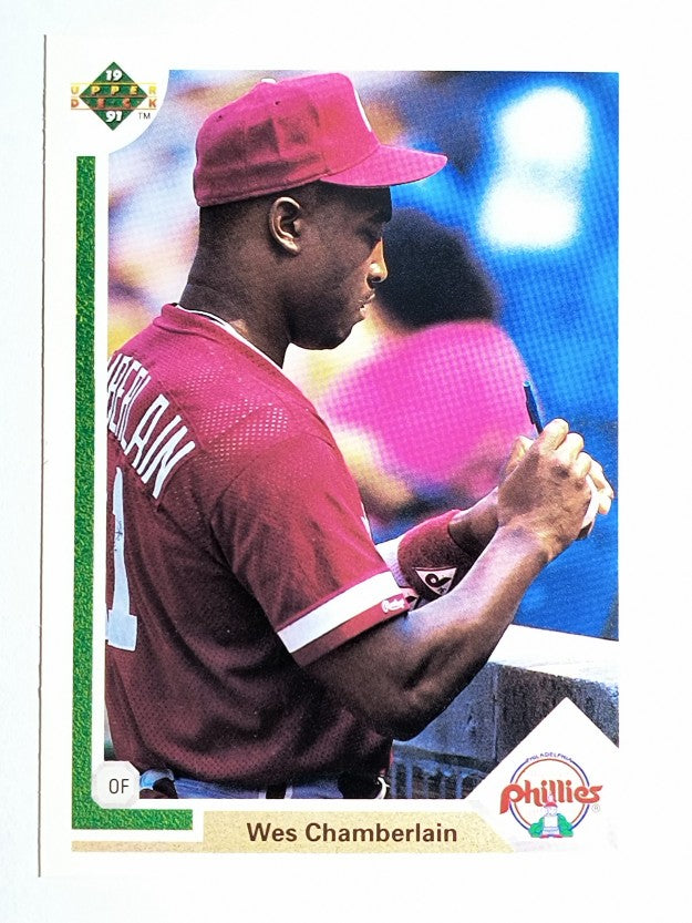 1991 Upper Deck #626 Wes Chamberlain RC