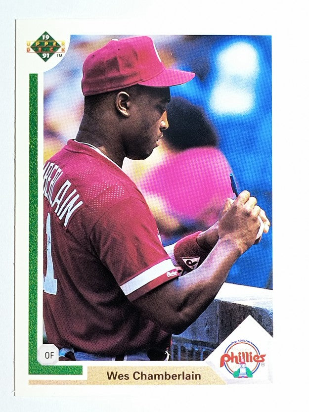 1991 Upper Deck #626 Wes Chamberlain RC