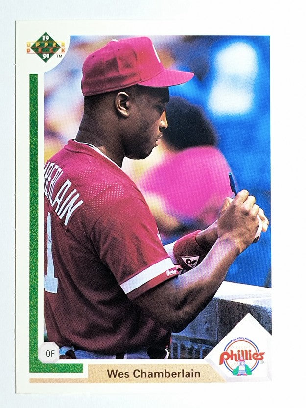 1991 Upper Deck #626 Wes Chamberlain RC