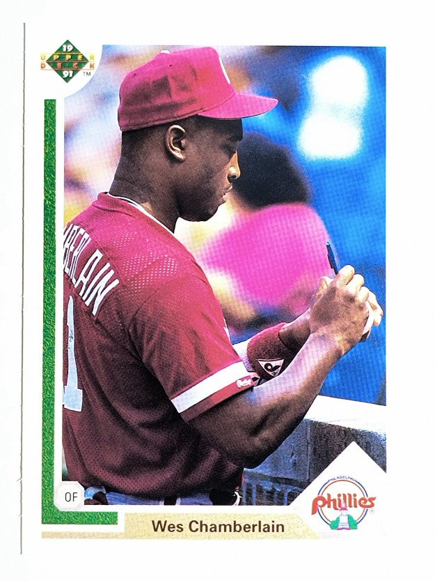 1991 Upper Deck #626 Wes Chamberlain RC