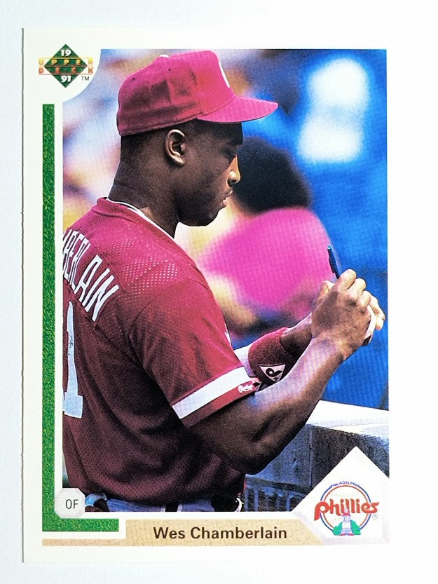 1991 Upper Deck #626 Wes Chamberlain RC