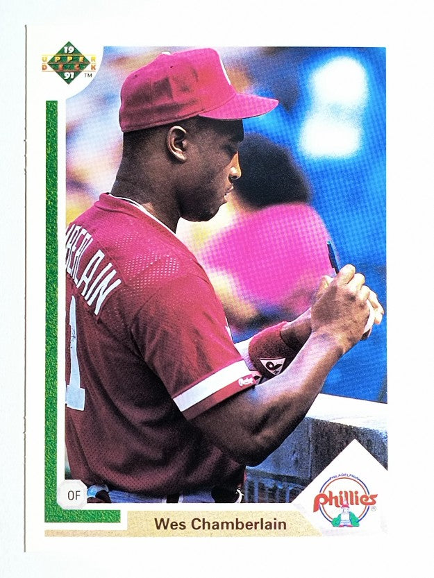 1991 Upper Deck #626 Wes Chamberlain RC
