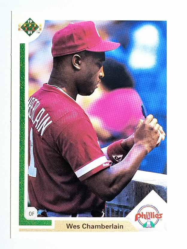 1991 Upper Deck #626 Wes Chamberlain RC