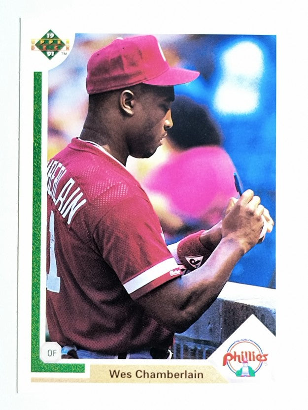 1991 Upper Deck #626 Wes Chamberlain RC