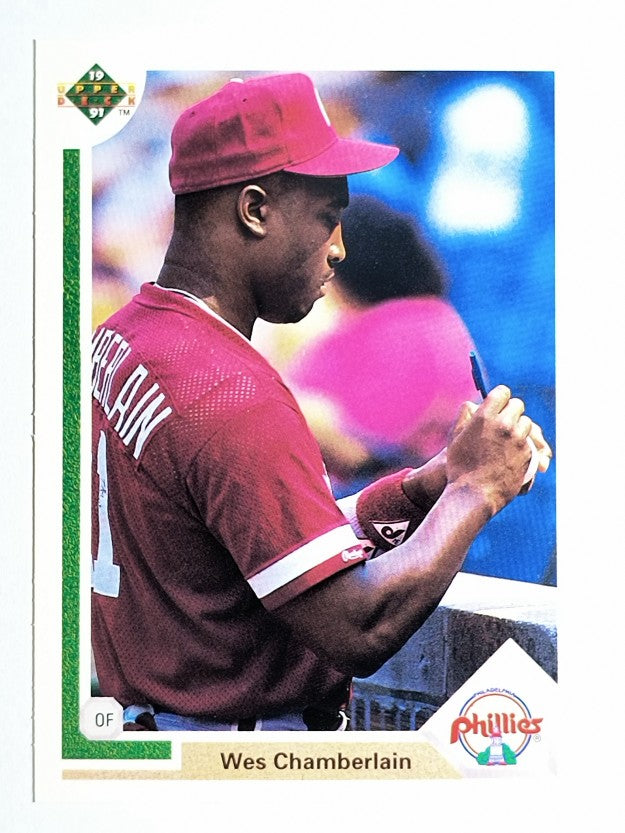 1991 Upper Deck #626 Wes Chamberlain RC