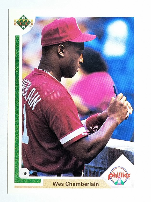1991 Upper Deck #626 Wes Chamberlain RC