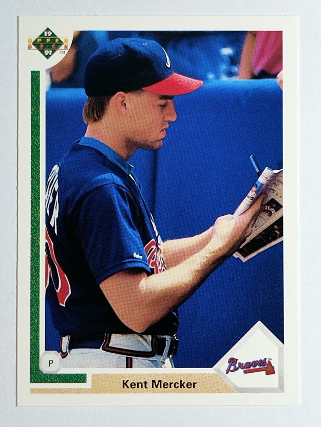 1991 Upper Deck #642 Kent Mercker