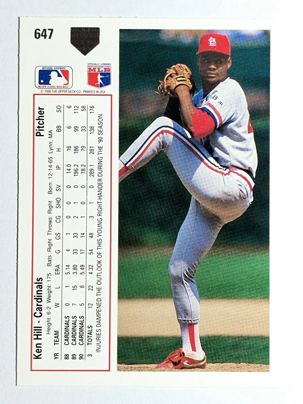 1991 Upper Deck #647 Ken Hill