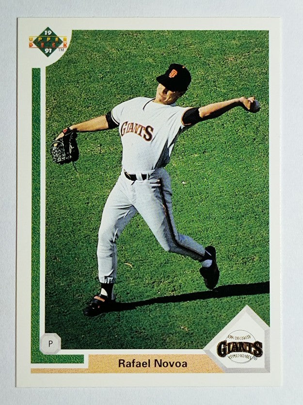 1991 Upper Deck #674 Rafael Novoa RC
