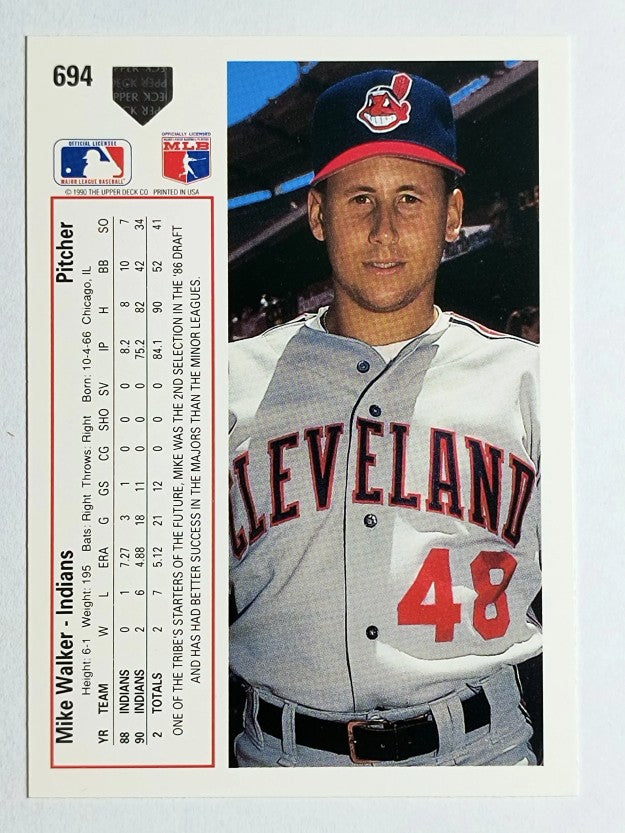 1991 Upper Deck #694 Mike Walker