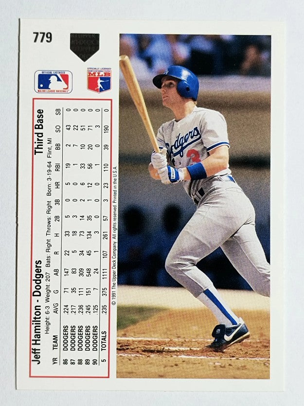 1991 Upper Deck #779 Jeff Hamilton