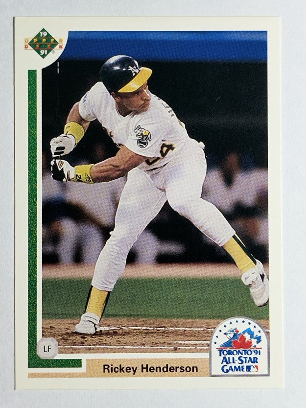 1991 Upper Deck Final Edition #86F Rickey Henderson AS