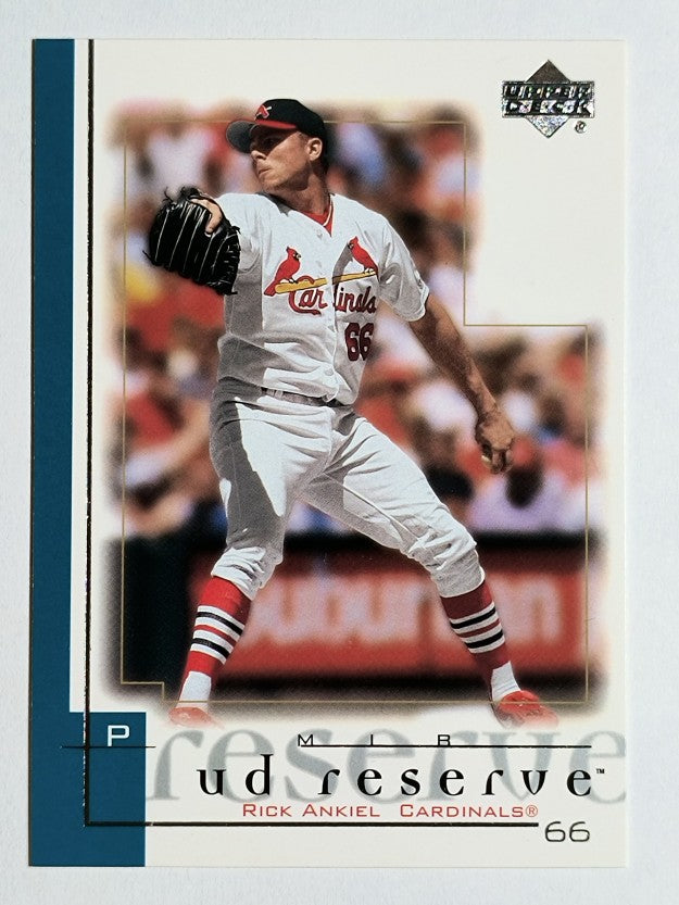 2001 UD Reserve #104 Rick Ankiel