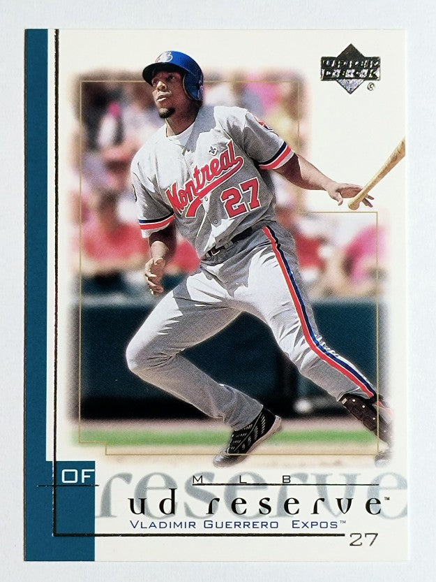2001 UD Reserve #127 Vladimir Guerrero