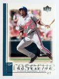 2001 UD Reserve #127 Vladimir Guerrero