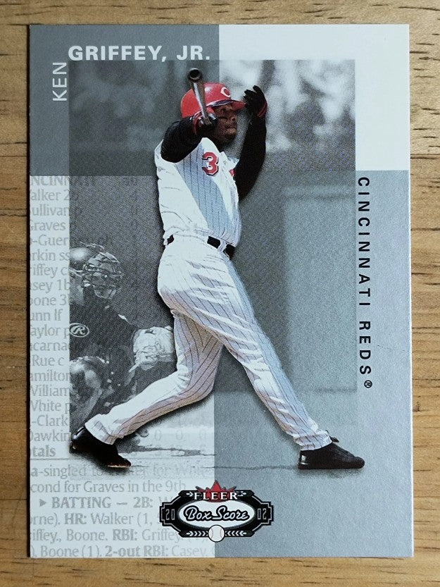 2002 Fleer Box Score #28 Ken Griffey Jr.