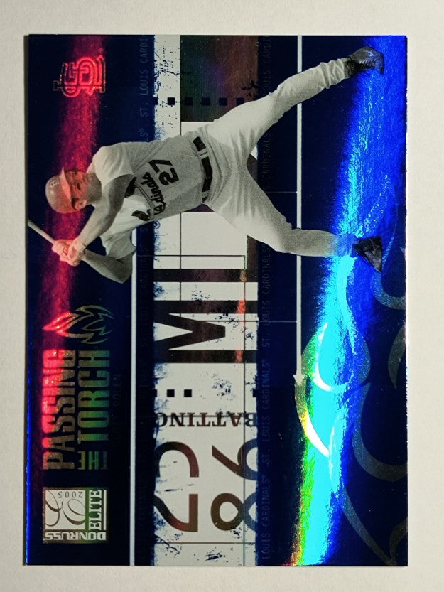 2005 Donruss Elite Passing the Torch #PT27 Scott Rolen