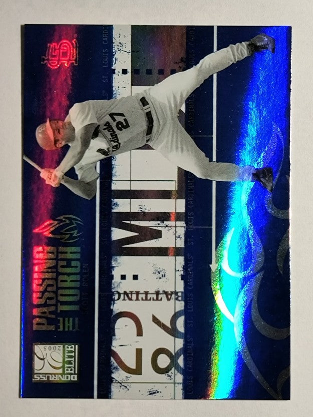 2005 Donruss Elite Passing the Torch #PT27 Scott Rolen