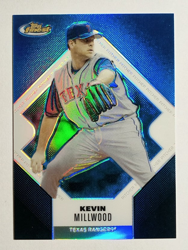 2006 Finest Refractors Blue #94 Kevin Millwood