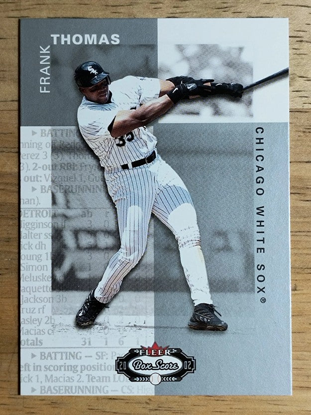 2002 Fleer Box Score #41 Frank Thomas