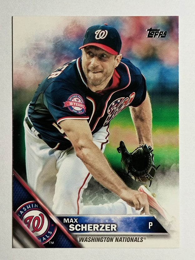 2016 Topps #209 Max Scherzer