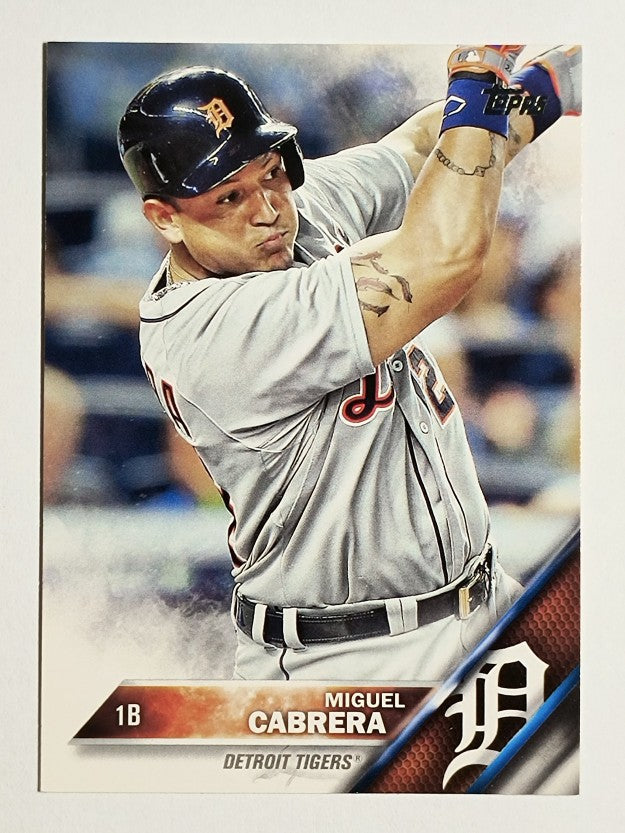 2016 Topps #250A Miguel Cabrera