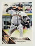 2016 Topps #416 Johnny Cueto