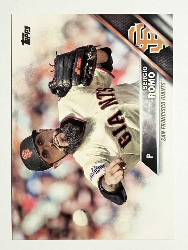 2016 Topps #596 Sergio Romo