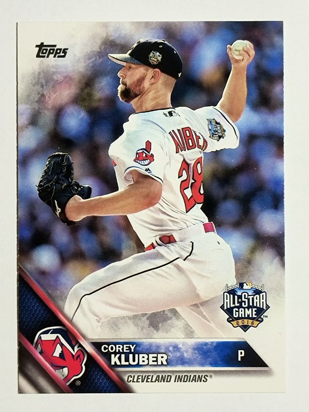 2016 Topps Update #US56 Corey Kluber AS