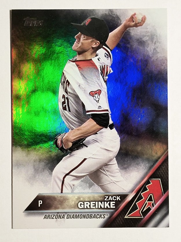 2016 Topps Update Rainbow Foil #US230 Zack Greinke