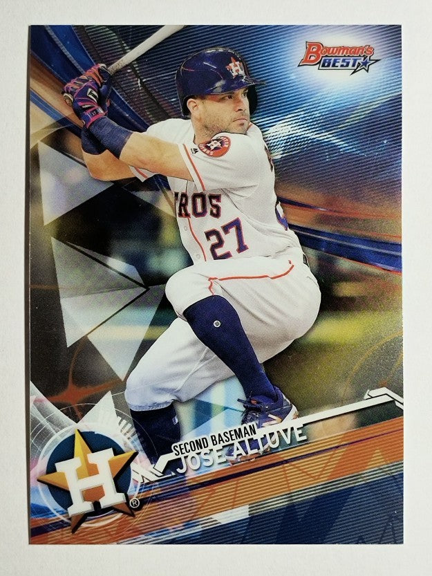 2017 Bowman's Best #9 Jose Altuve