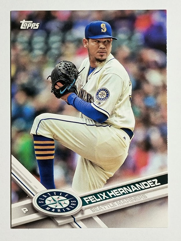 2017 Mariners Topps #SEA4 Felix Hernandez