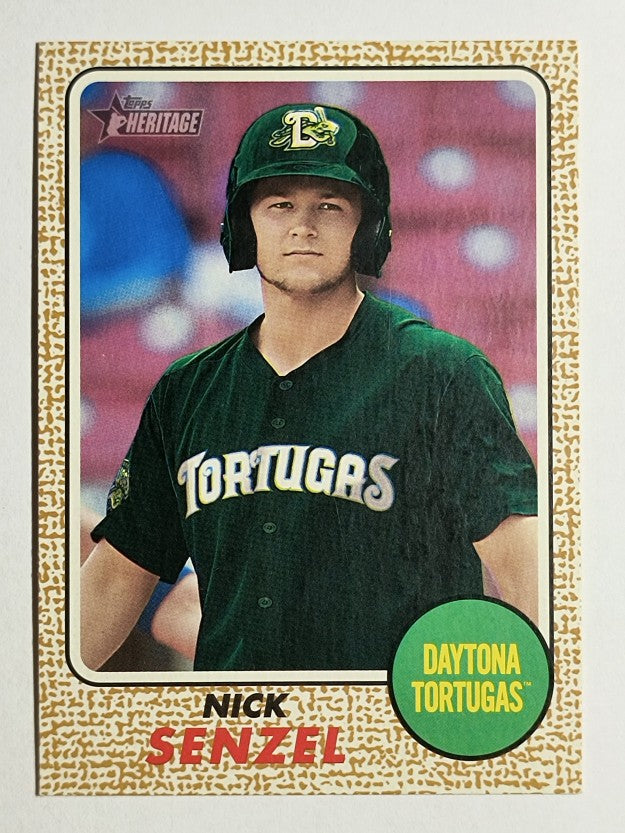 2017 Topps Heritage Minors #50A Nick Senzel