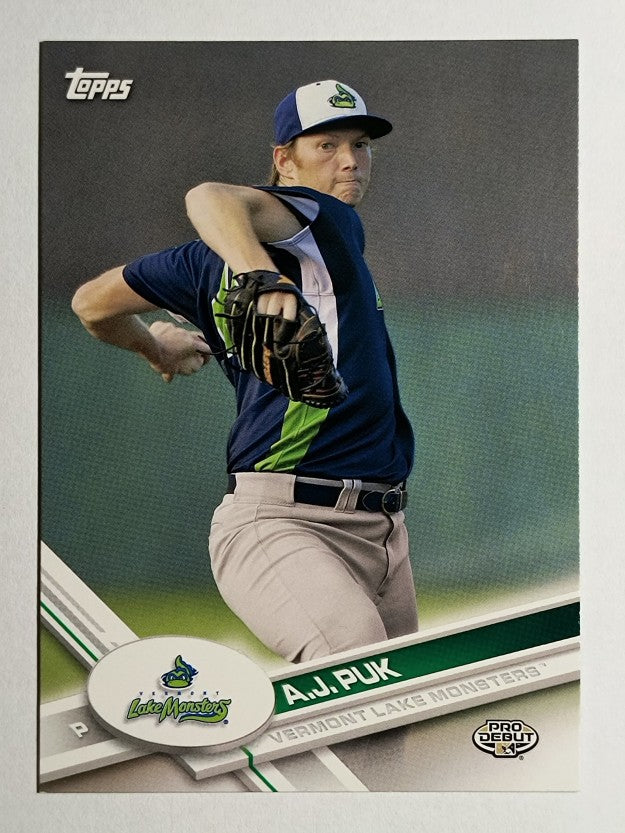 2017 Topps Pro Debut #27 A.J. Puk