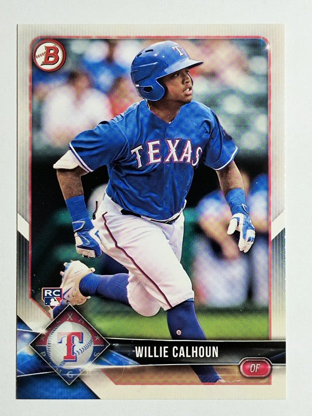 2018 Bowman #31 Willie Calhoun RC