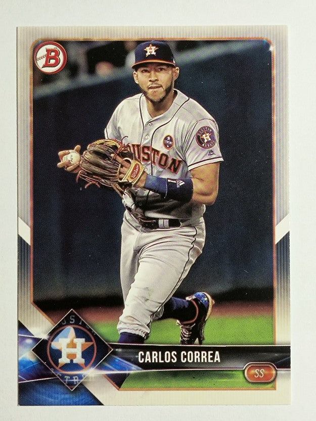2018 Bowman #50 Carlos Correa