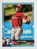 2018 Bowman Prospects Sky Blue #BP51 Adonis Medina