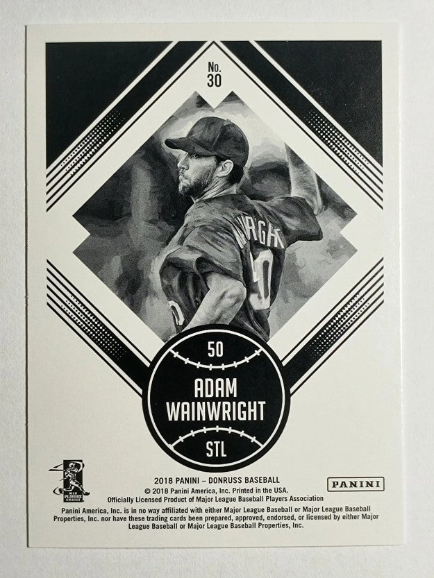 2018 Donruss #30 Adam Wainwright DK